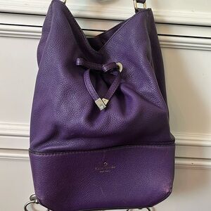 Purple Kate Spade bucket purse. Was very much loved and taken care of.